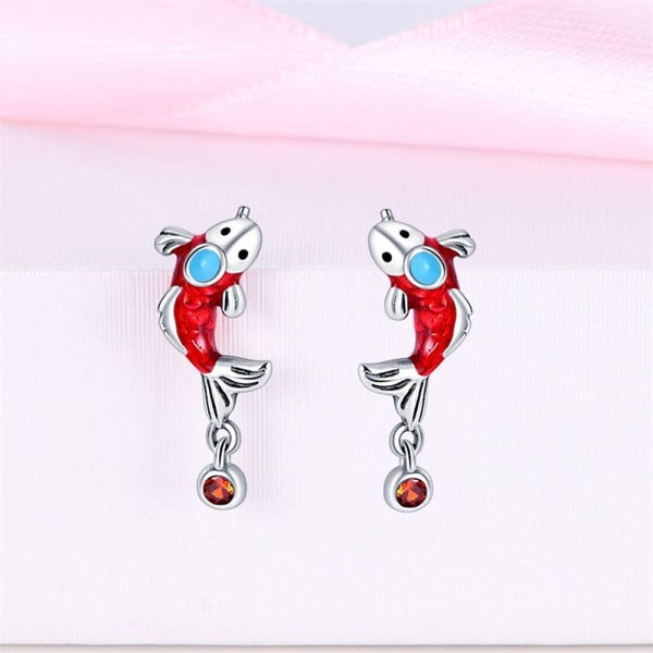 925 Sterling Silver Dream Catcher Earrings For Women Exquisite Coloured Zirco... Carousel 8