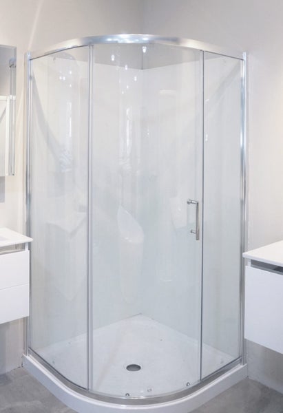 Curved shower box 1000 Single sliding door FF310 Carousel 1