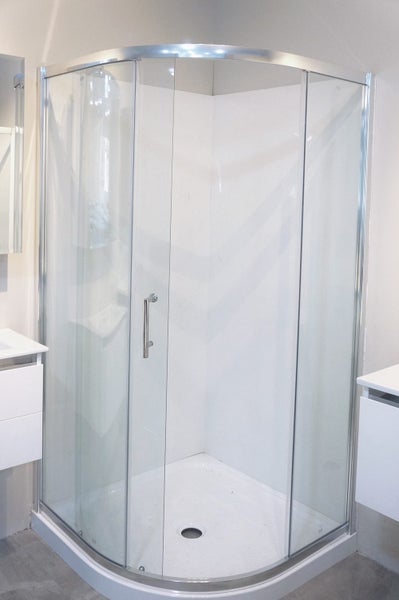 Curved shower box 1000 Single sliding door FF310 Carousel 2