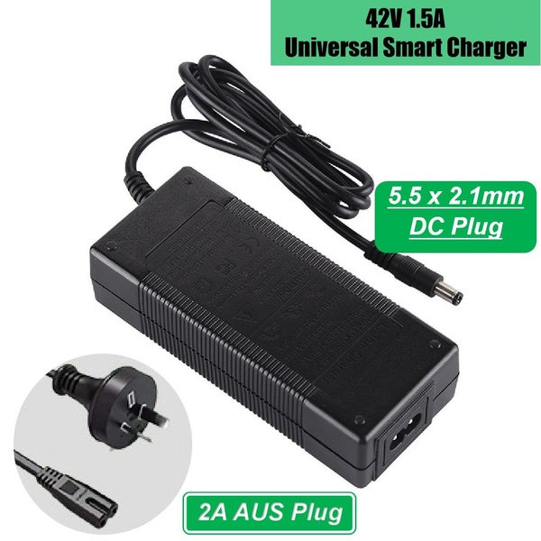 Electric Scooter Ebike Battery Charger Power Supply 5.5mm 42/36V Carousel 2