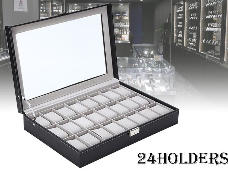 New Wrist Watch Display Box 24 Slots Afterpay Carousel 1