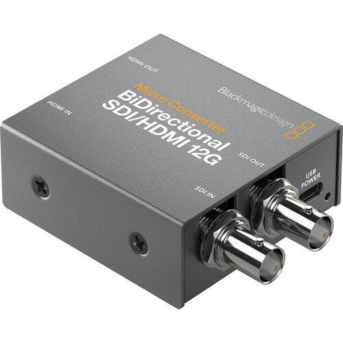 Blackmagic Design Micro Converter BiDirectional SDI/HDMI 12G with Power Supply Carousel 1