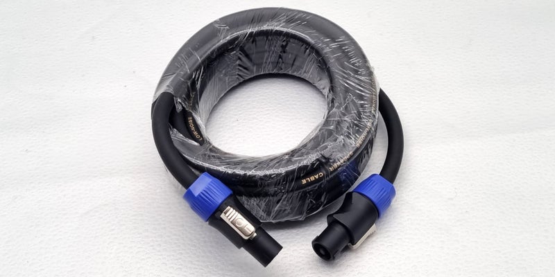 10m 12 Gauge Heavy-Duty Speakon Speaker leads Cable (CB-29) Carousel 1