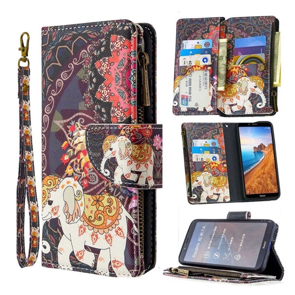 iPhone 13 Pro Case Wallet Elephant Carousel 1