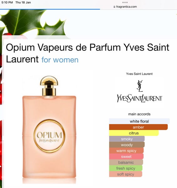 Opium Vapeurs de Parfum YSL Carousel 2