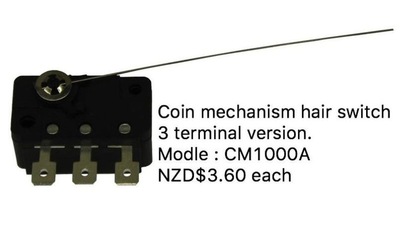 PINBALL TYPE COIN MECH + Hair switch Carousel 2