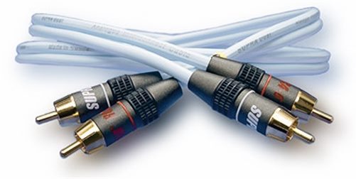 SUPRA Dual RCA Analogue Interconnect Cable 2 Mtr Pair Carousel 1