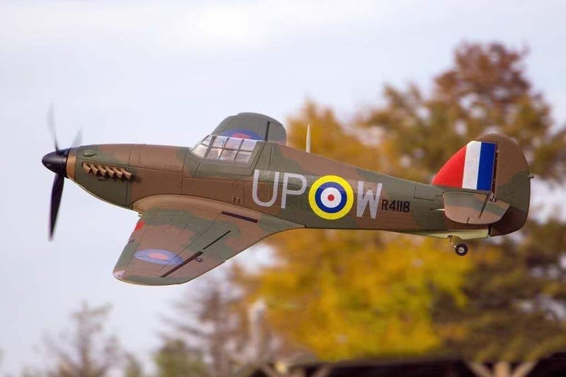 Dynam Hawker Hurricane V2 RC Warbird Plane 1250mm 49" Wingspan PNP Carousel 1