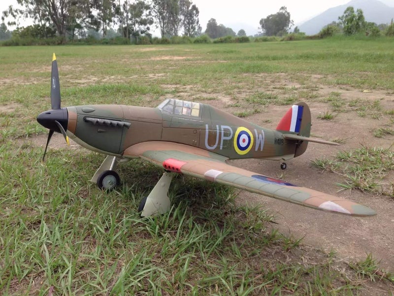Dynam Hawker Hurricane V2 RC Warbird Plane 1250mm 49" Wingspan PNP Carousel 2