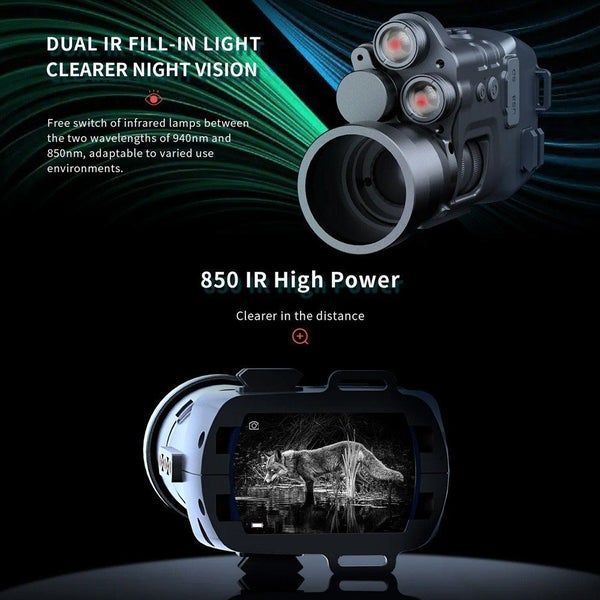 High-Quality Night Vision Scope: 3.1" HD, 200M Vision! Carousel 2