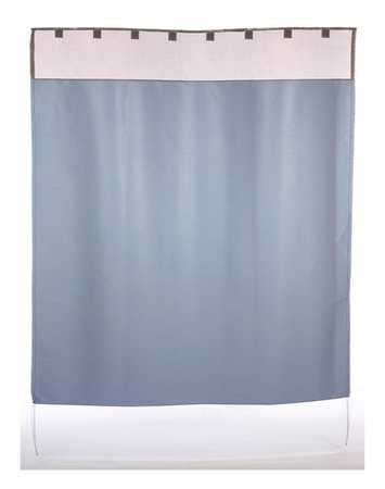 CORTECH Shower Curtain System, 78 in L, 80 in W 36FW97 Carousel 1