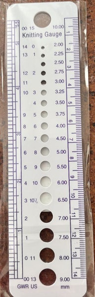 Knitting Gauge NEW (B34) Carousel 1