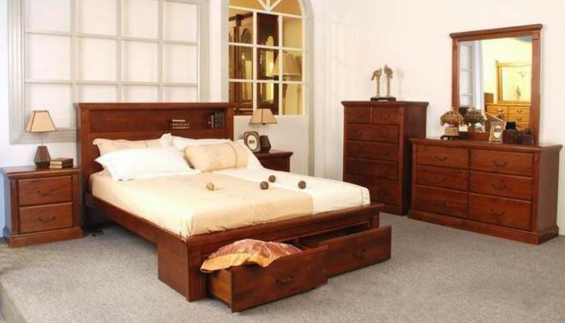 Bed Frame - King Carousel 1