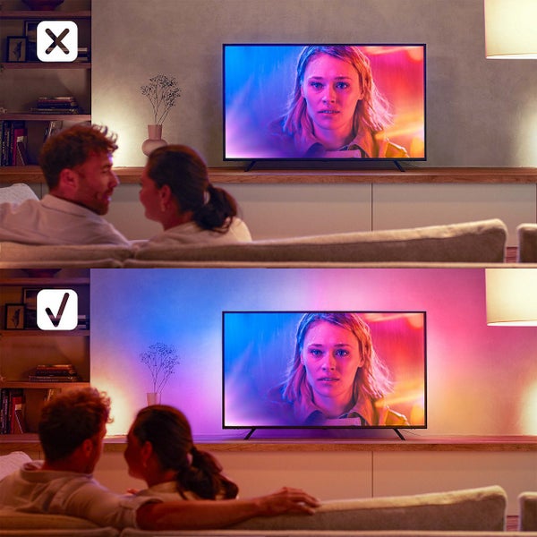 Philips Hue Play Gradient Lightstrip For 65" TV Carousel 5