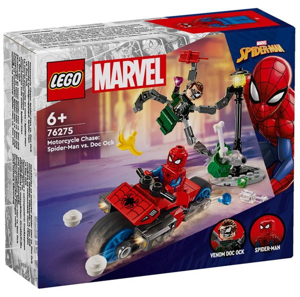 LEGO Marvel: Motorcycle Chase: Spider-Man vs. Doc Ock - (76275) Carousel 5