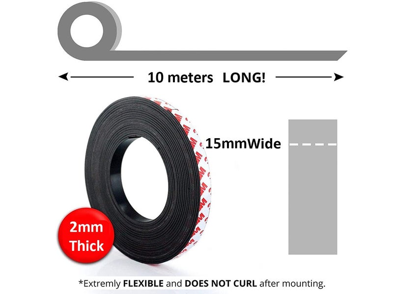 Magnetic Strip 10M with Adhesive Carousel 2