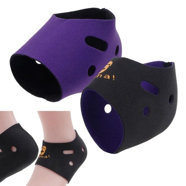 1 Pair Pain Relief Heel Protect Ankle Brace Sock Support Orthotic Insole Carousel 2