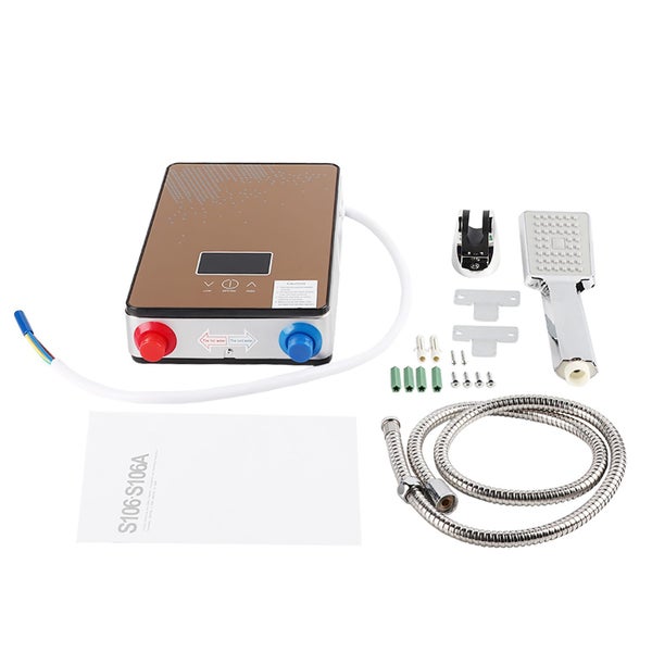 Tankless Instant Water Heater Electric Hot Water Heater for Bathroom Shower Carousel 1