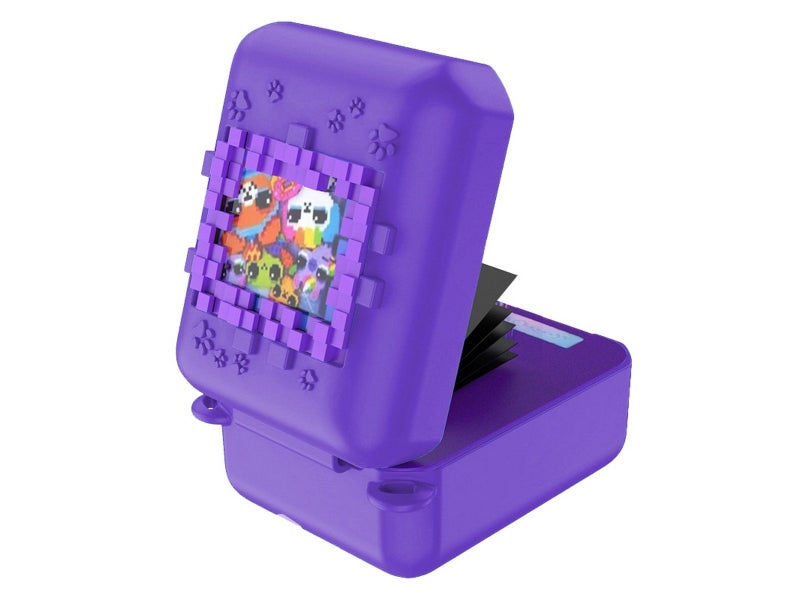1Pc Silicone Case for Bitzee Interactive Digital Pet with Lanyard - Purple Carousel 2