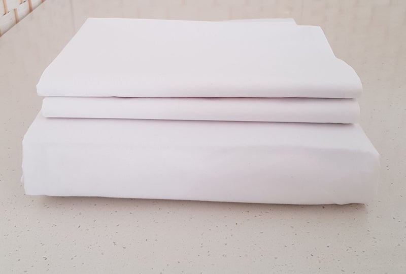 EXTREME LUXURY- SUPER HEAVY PERCALE- SUPER KING FITTED SHEET+ 2 PILLOW CASE Carousel 1