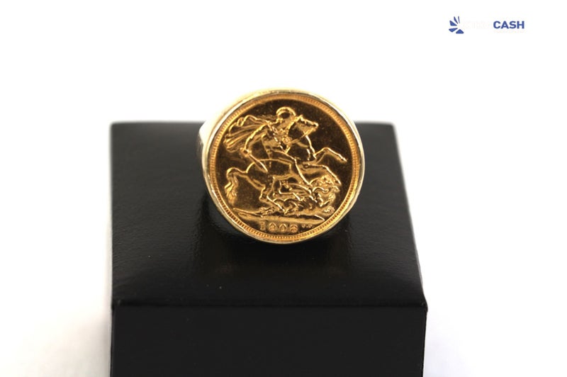 1908 Sovereign Ring In Box Carousel 1
