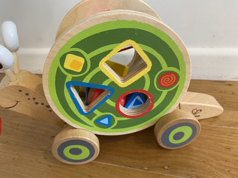 Hape Walk-A-Long Snail Carousel 2