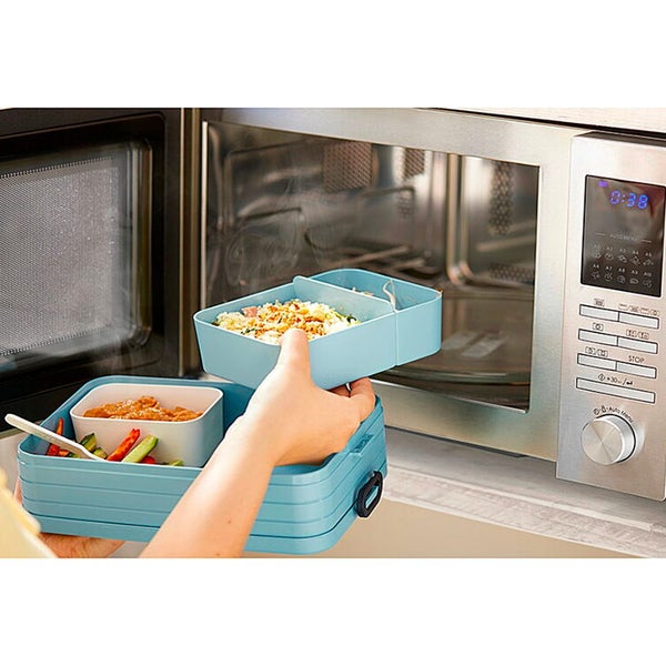 Mepal Take a Break Bento Lunch Box | Large Nordic Blue Carousel 4