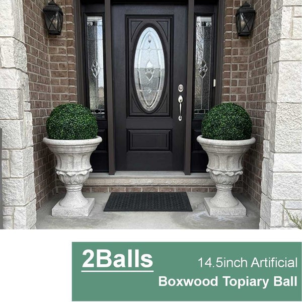 Artificial Topiary Ball Boxwood Outdoor Garden Decor *Local STOCK NOW* Carousel 2