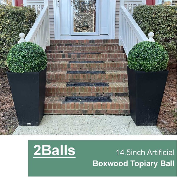 Artificial Topiary Ball Boxwood Outdoor Garden Decor *Local STOCK NOW* Carousel 1