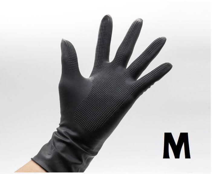 Heat-resistant Latex Hair Dye Gloves Salon Carousel 8