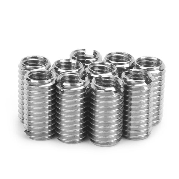 10Pcs Thread Inserts Male Female Reducing Nut Stainless Steel Repair Tool Carousel 1