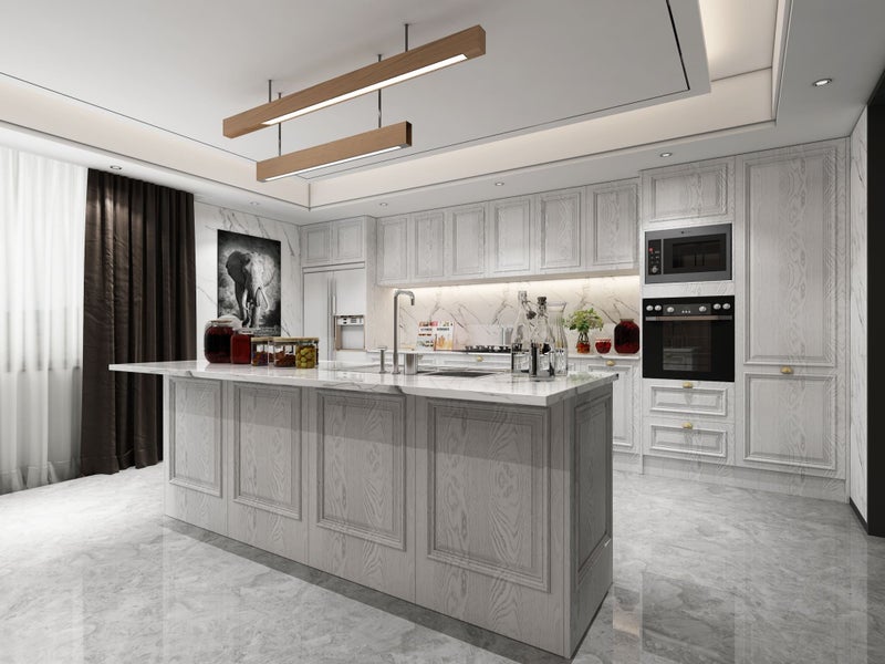 SOLID WOOD COMPLETE KITCHEN,STONE BENCHTOPS AND PLYWOOD CARCASSES Carousel 1