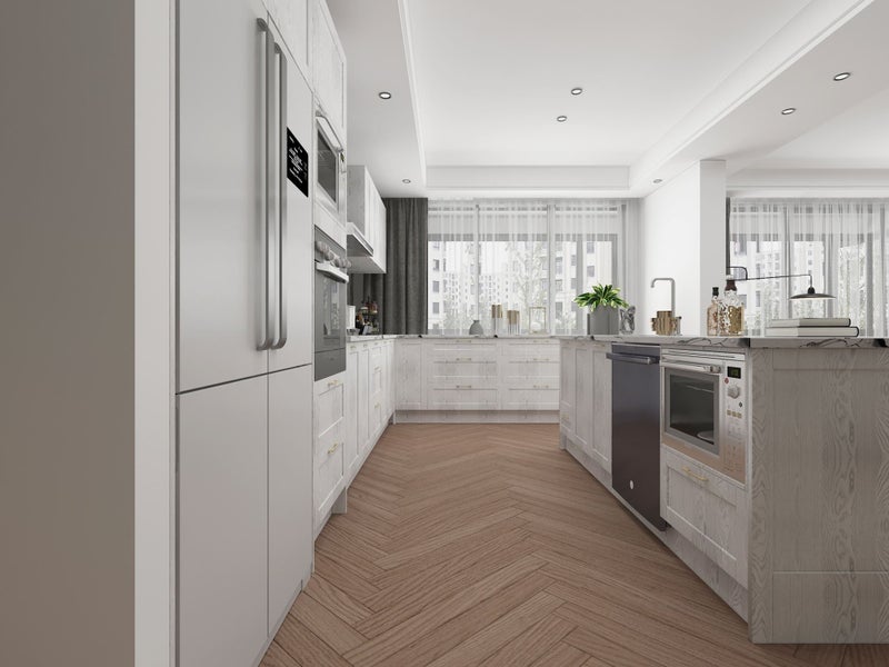 SOLID WOOD COMPLETE KITCHEN,STONE BENCHTOPS AND PLYWOOD CARCASSES Carousel 1