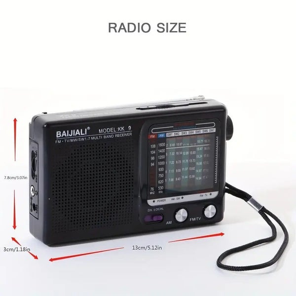 PORTABLE RADIO MULTI BAND KK9 FOR ELDERLY AND ALL OTHERS Carousel 2