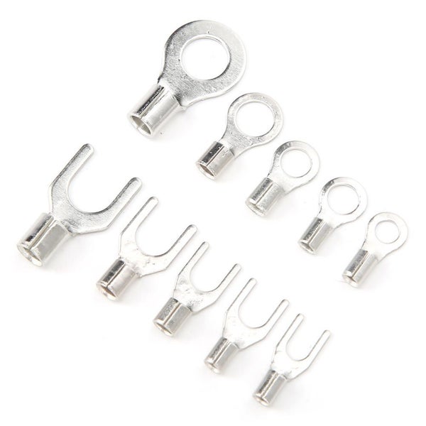 320Pcs Terminal Connector Ring U Type Brass Multi Size Electric Wire Crimp Carousel 2