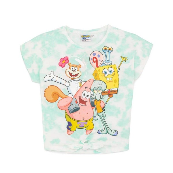 SpongeBob SquarePants Girls Front Tie Top Carousel 1