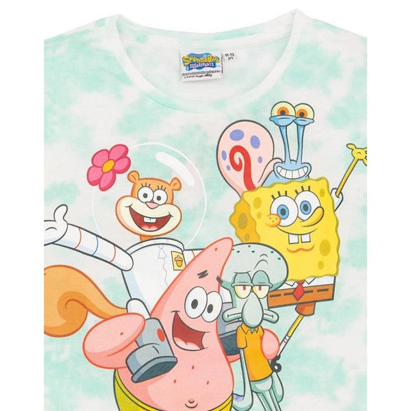 SpongeBob SquarePants Girls Front Tie Top Carousel 4