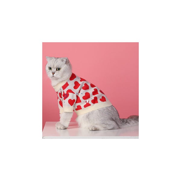 Knitted Sweater Cat and Dog Clothes Carousel 5