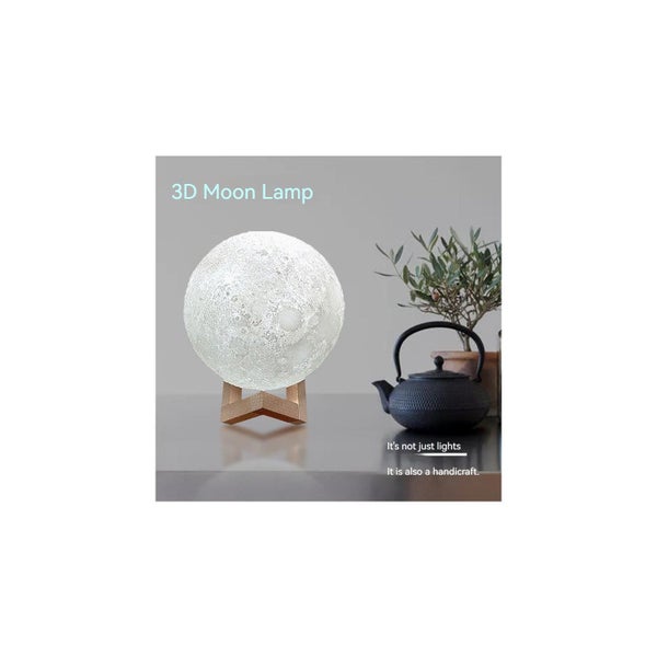 Moon Decoration LED Table Lamp-White Carousel 3