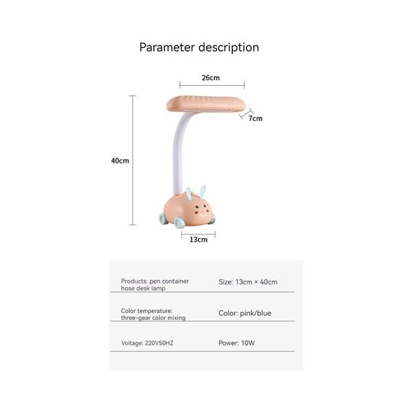 Little Rabbit Student Eye-Protection LED Desk Lamp Carousel 2