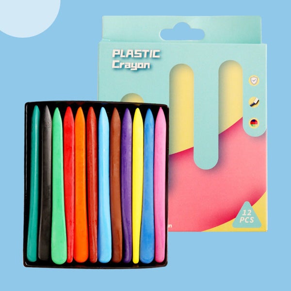 Farfi 12 Piece Crayon Paint Set-Multicolor Carousel 5