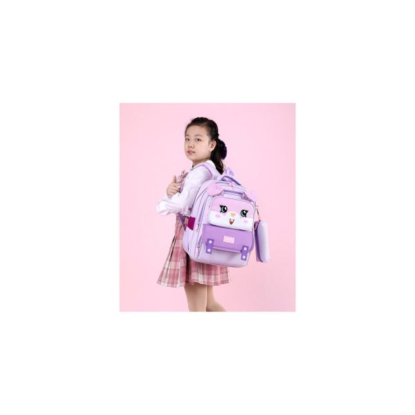 Primary School Bags Lightweight Waterproof Backpack Carousel 2