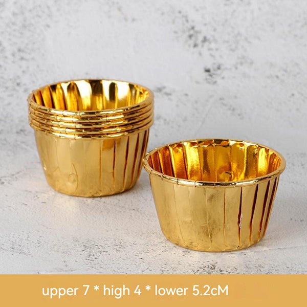 Cake Cups Oven Baking Molds-50 Pieces Carousel 3