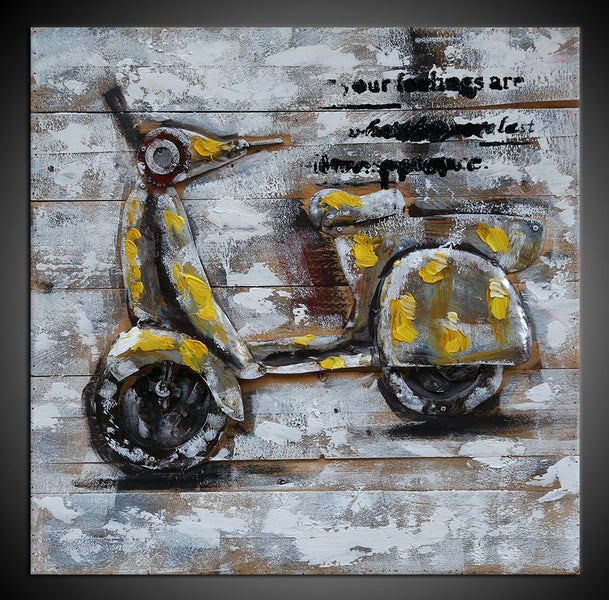 100% HAND MADE WOOD WALL ART Carousel 1