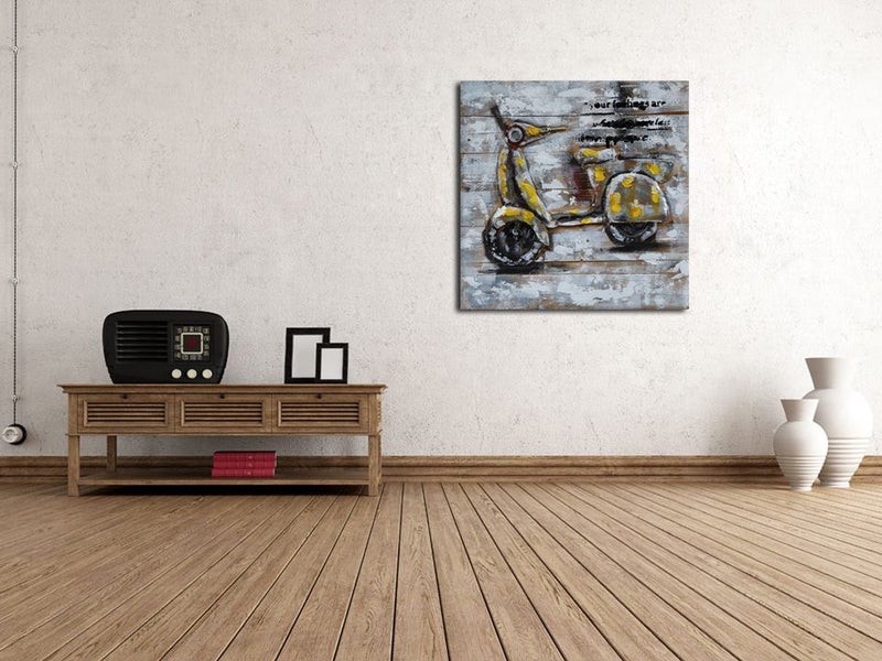100% HAND MADE WOOD WALL ART Carousel 2
