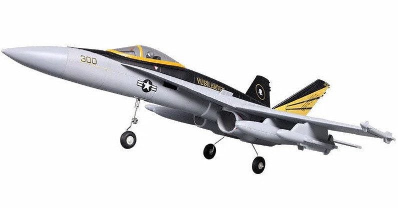 FMS 64mm EDF F-18 V2 Gray PNP Carousel 1