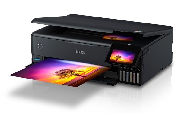 Epson ET-8550 EcoTank Photo All-in-One Wide Format Colour Printer Carousel 1
