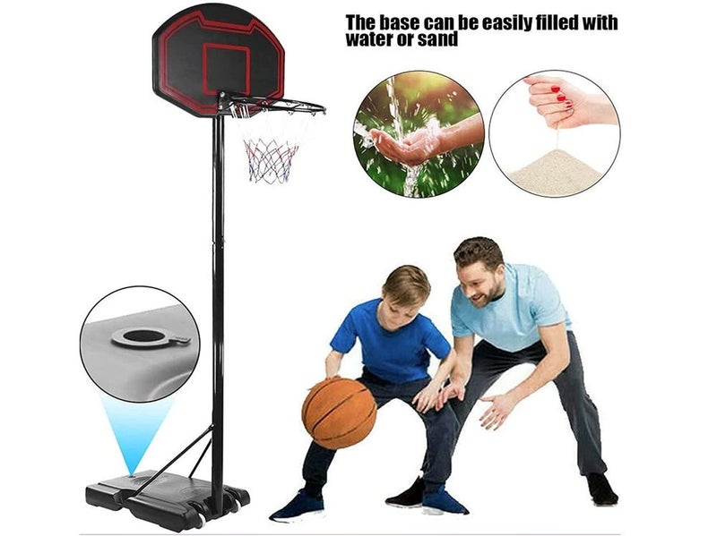 Adjustable Portable Basketball Hoop Carousel 14