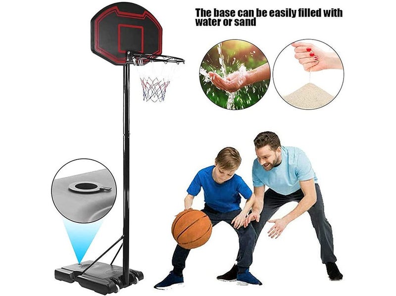 Adjustable Portable Basketball Hoop Carousel 2