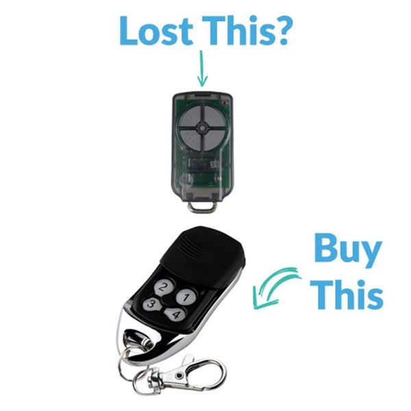 ATA PTX5 V2 TrioCode Garage Door Remote Dominator 5v2 Remote ATA Carousel 2